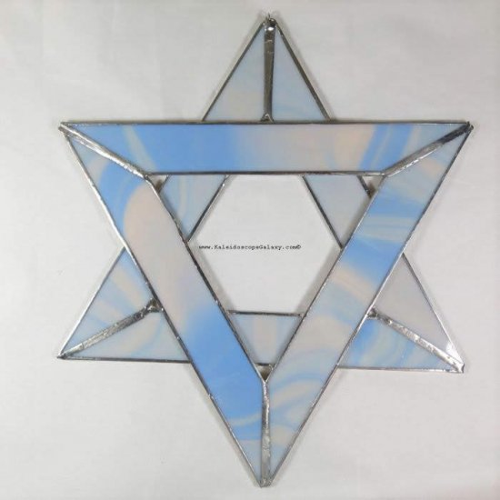 Baby Blue Star of David - Click Image to Close