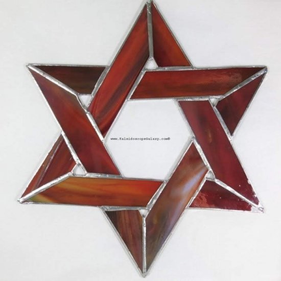 Red Star of David - Click Image to Close