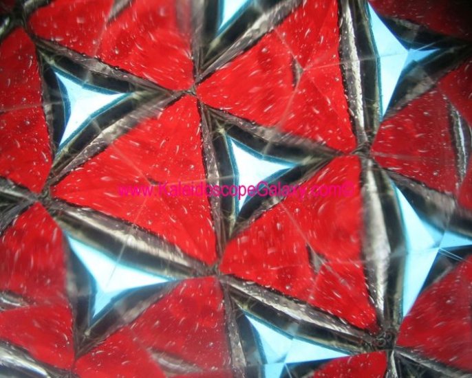 Dragonfly Kaleidoscope - Blue Purple Stained Glass - Click Image to Close