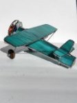 Teal Blue Stained Glass Monoplane Kaleidoscope