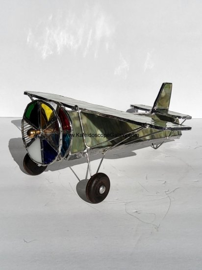 Monoplane Kaleidoscope - Green Spotted - Click Image to Close