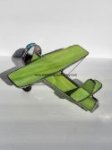 Airplane Kaleidoscope - Lime Green