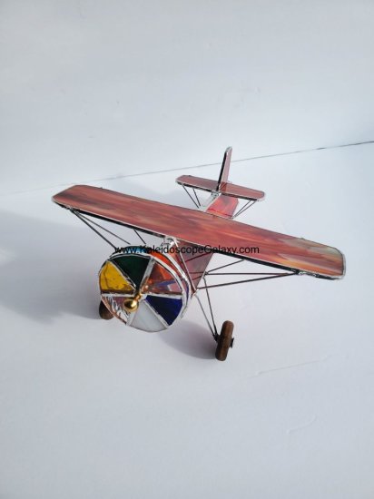 Wispy Red Monoplane Kaleidoscope - Click Image to Close